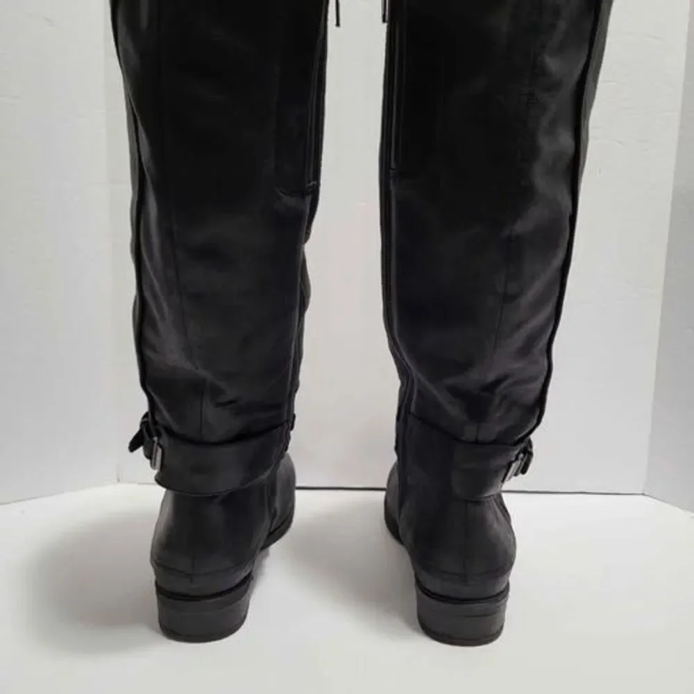 Baretraps black high boots size women's 11M